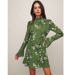 REFORMATION Persis Floral Minidress